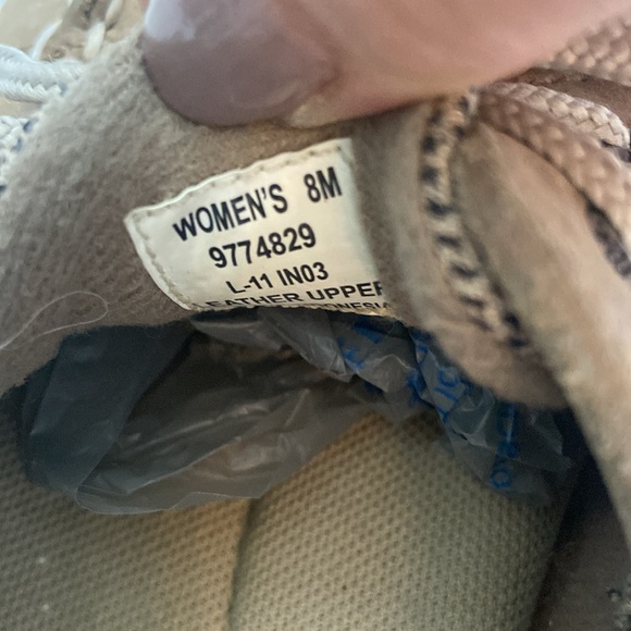 SPERRY TOP SIDER WOMEN'S 9774829 INTREPID BEIGE LEATHER BOAT SHOES SZ 8M - Picture 6 of 6